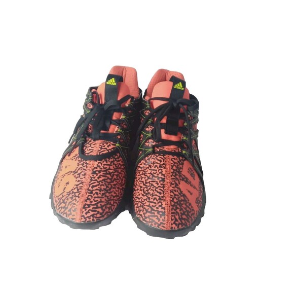 adidas Vigor Bounce J Energy Shoes Men’s Size 8  Sneakers Orange Black BW0153